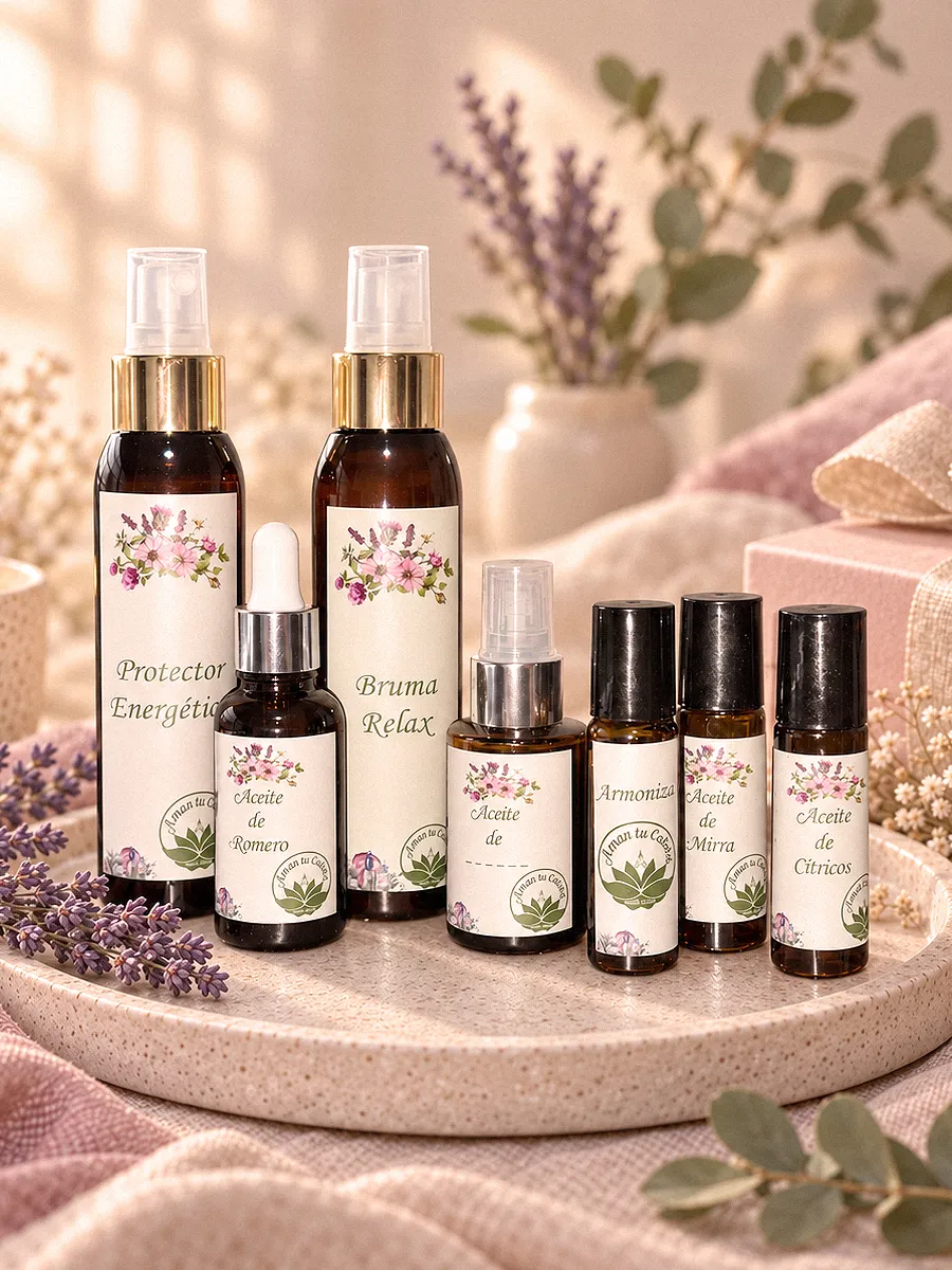 Preparados de aromaterapia y Flores de Bach