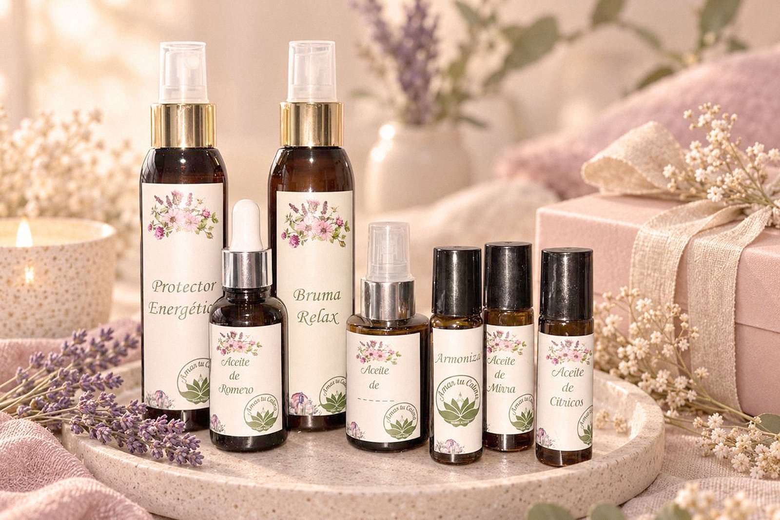Productos de bienestar y aromaterapia