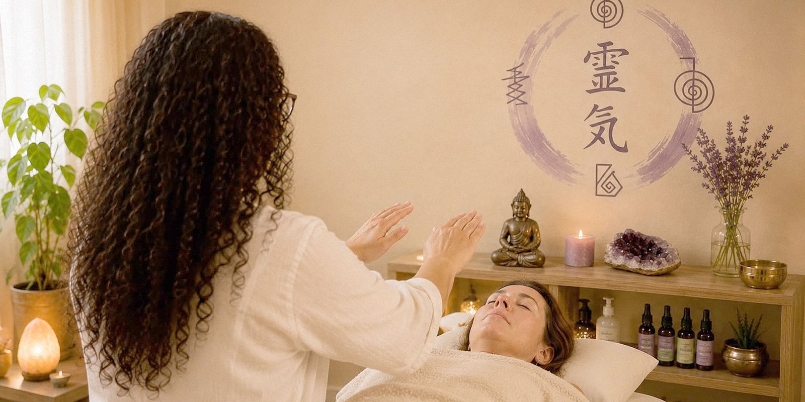 Sesión de terapia holística en Amar tu Calma
